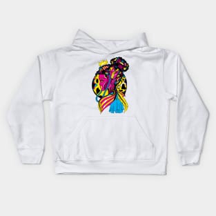 CMYK Beauty Queen Kids Hoodie